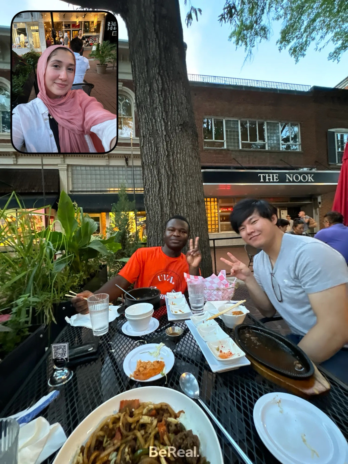 RCAs at dinner